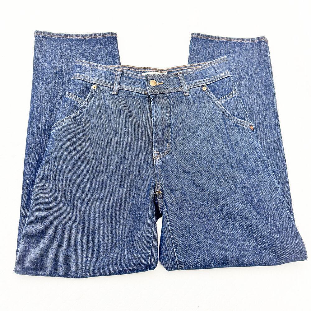 Madewell The Perfect Vintage Straight Jean Dark Wash Denim Size 26 MINT - Picture 4 of 10
